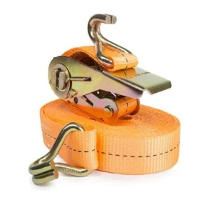 Стяжной ремень с крюками 25мм/1,2т/5м оранжевый 1025380 *1