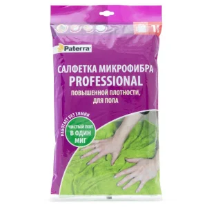 Микрофибра Professional для пола 50*60см. карт. уп. Paterra *1/12
