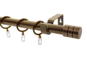 Карниз металлический Лайт  Цилиндр Ø25мм, 2,4м, АНТИК *1