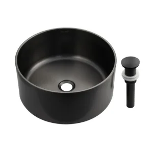 Раковина накладная Fabia Profi 383812G графит