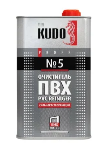 Очиститель для ПВХ сильнорастворяющий Kudo Proff №5 1000 мл