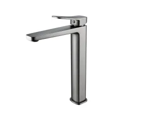 Смеситель для раковины одноручный Shevanik S9911T оружейная сталь