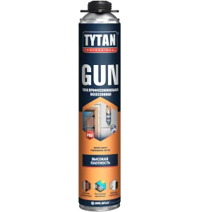Пена монтажная Tytan GUN 750 мл 