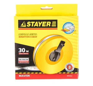 Лента-рулетка мерная 30м фиберглассовая Stayer Мастер 3415-30_z01 *1