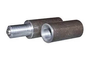 Петля гаражная (навес) с шариком 140х30 (завальц. шарик)