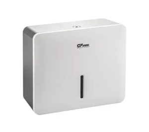 Диспенсер для бумажного полотенца, пластик. белый, для салфеток Z сложения 9161 (GFmark) *1