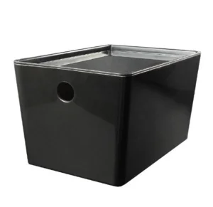 Контейнер Versa M, 5,5л с крышкой, прозрачный черный