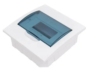 Бокс ЩРВ-П-8 мод. встраив. пластик IP41 MKP12-V-08-41-G (GENERICA) *1