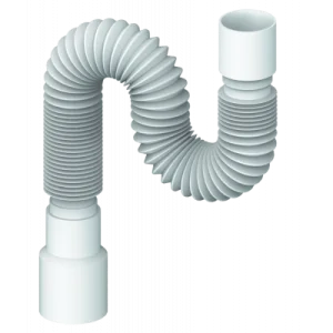 Гофрированная труба 1 1/2"х40/50 L800мм D80 (Unicorn) *1/120