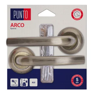 Ручка раздельная Punto LM/A R.TL54.ARCO/HD ABG-6 бронза 45519 *1