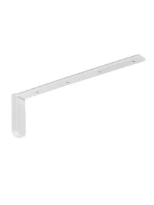 Кронштейн стеновой LM 20см для алюм.с крышкой, белый (упак.2шт c ЯРЛЫКОМ)