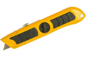 Нож для напольных покрытий 18мм прорезиненный Fit Профи 10355 *1