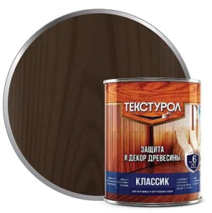 Текстурол классик деревозащитное средство Орех 1л Л-С 0013984