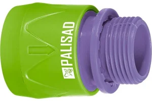 Соединитель пластик быстросъемный, внешняя резьба 3/4" Palisad 66175