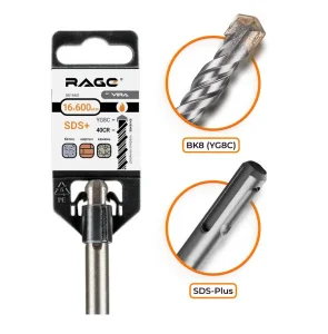 Бур по бетону 16х600мм SDS-plus RAGE by VIRA 561660 *1