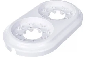 Рамка 2-м "Ретро" белый ЮЛИГ.735212.471 (Bylectrica) *1