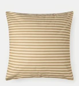 Наволочка Этель "Полоса" 70*70 см, цв.бежевый, 100%хл, бязь, 136 г/м² 10825156