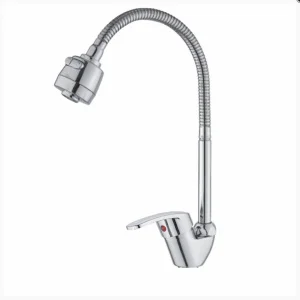 Смеситель для кухни одноручный с гибким регулирующим изливом Gota Rocio 105042-GR