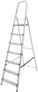 Стремянка 7 ступеней алюминиевая Новая Высота NV 1111 ступень 80мм Красноярск 1111107 *1