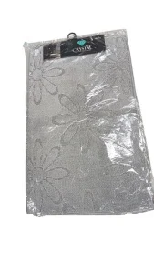 Коврик для ванной My Crystal Ромашка 60х100/50х60см серый МС2-307