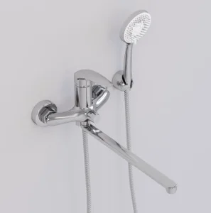 Смеситель для ванны одноручный с длинным изливом Avrora Star AV5730 хром