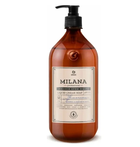Крем-мыло жидк. Grass  Milana Professionall  1л. 125645  1