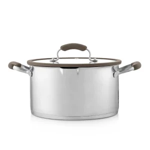 Кастрюля с крышкой 5,8л 24х12,8см нерж.сталь Sense Esprado SENL24GE101 *1