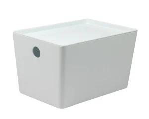 Контейнер VERSA M, 5,5 л. с крышкой, цвет белый