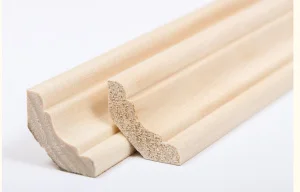 Плинтус липа 15х40х2100 сорт А фигурный *1