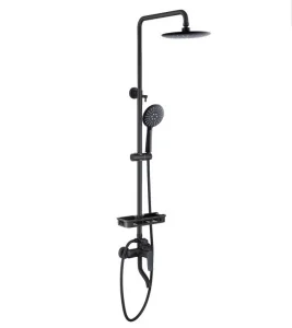 Душевой набор с верх. троп. душем 1 реж. и руч. душем 3 реж. "Moon" AV3540 (AVRORA) *1