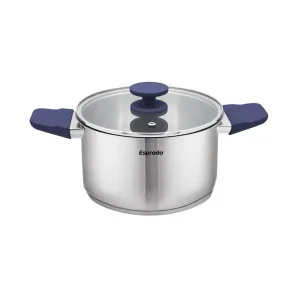 Кастрюля с крышкой 2,4л 18х10cм нерж.сталь Lila Esprado LILL18PE101 *1