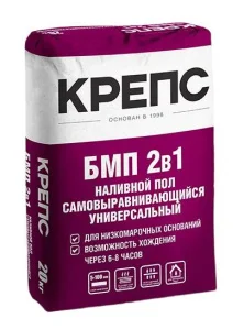 Ровнитель для пола самовыравнивающийся Крепс БМП 20кг