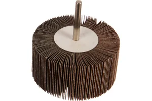 Круг шлифовальный лепестковый d 80x40мм, P120, на шпильке d 6мм Зубр Профессионал 36604-120 *1