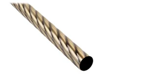 Труба витая Ø25мм 2,4м, АНТИК *1