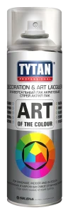 Лак аэрозольный Tytan Professional Art of the colour 400мл прозрачный матовый 62376