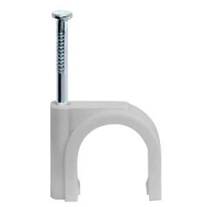 Скоба крепежная круглая с гвоздем D8мм NCR-08-50 (упак 50 шт) 71069 Navigator