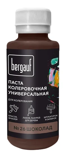 Паста колеровочная Bergauf 0,1л шоколад 68688