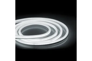 Лента светодиодная,120SMD(2835)/м  9,6Вт/м 220V IP67 50м, 4000К  LS720 с 1 сетевым шнуром, 1 заглушк