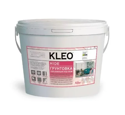Грунтовка укрывающая под обои KLEO Hide 30 4,5кг  1