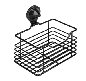 Полка прямоугольная 1-яр на присоске Air-lock черная BI-4043 (Sakura) *1