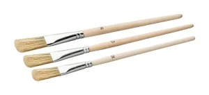 Набор универсальных кистей 3шт 10/12/14 светлая щетина Color Expert 82610299