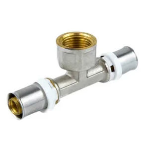 Тройник пресс лат Дн20х3/4"х20 НР STI