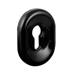 Накладка на цилиндр FUARO ESC.C/CRE/OV.12 (ESC-12C) BL черный уп-1шт 42355 *1