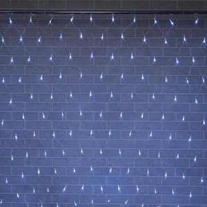 Гирлянда-конструктор BALANCE Сеть 1,2х1,5м IP44 144 холодных LED ламп прозрачный провод 24v