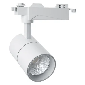 Светильник трековый светодиодный на шинопровод 30W, 2700 Lm, 2700К, 35 градусов, белый, AL103 со вст
