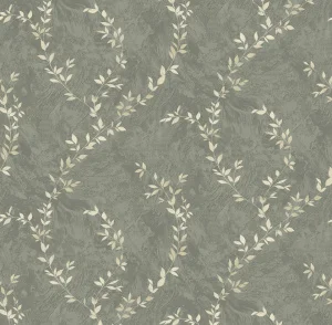Обои горячего тиснения Victoria Stenova 10,05х1,06м Afelia/декор зеленые 588883 *1/6