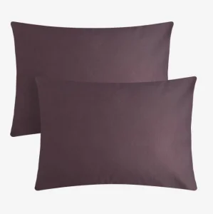 Комплект наволочек "Этель" темно-серый 50х70 см - 2 шт, 100% хлопок, поплин 7789232