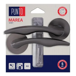 Ручка раздельная Punto LM/A R.RS52.MAREA/HD GR-23 графит