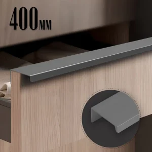 Ручка CAPPIO RT001, L=400 мм, м/о 256 мм, цвет графит 9617976