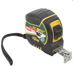Рулетка 10м/25мм "Гранд" обрезиненный корпус Fit HQ 17330  *1